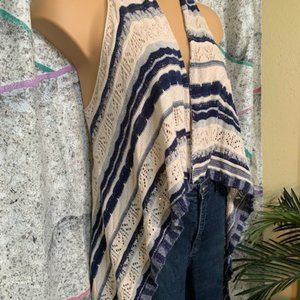 Love Stitch blue/white cardigan